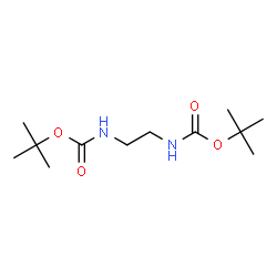 ChemSpider 2D Image | Di-tert-butyl ethane-1,2-diyldicarbamate | C12H24N2O4