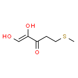 ChemSpider 2D Image | 1,2-dihydroxy-3-keto-5-methylthiopentene | C6H10O3S