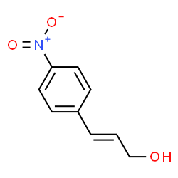 ChemSpider 2D Image | 4-Nitrocinnamyl alcohol | C9H9NO3