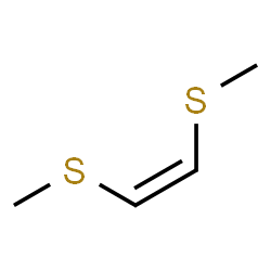 ChemSpider 2D Image | (Z)-1,2-Dimethylthioethene | C4H8S2
