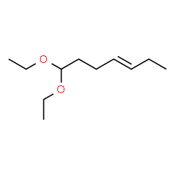 ChemSpider 2D Image | (E)-7,7-Diethoxyhept-3-ene | C11H22O2