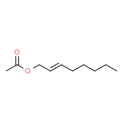 ChemSpider 2D Image | 2-Octenyl acetate | C10H18O2