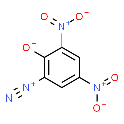 ChemSpider 2D Image | Diazodinitrophenol | C6H2N4O5