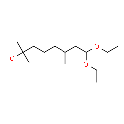 ChemSpider 2D Image | Hydroxycitronellal diethyl acetal | C14H30O3