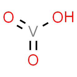 ChemSpider 2D Image | vanadic acid | HO3V