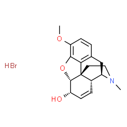 ChemSpider 2D Image | codeine hydrobromide | C18H22BrNO3