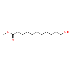 ChemSpider 2D Image | Methyl 11-hydroxyundecanoate | C12H24O3