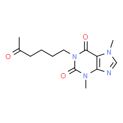 ChemSpider 2D Image | Pentoxifylline | C13H18N4O3