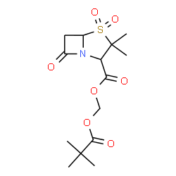 ChemSpider 2D Image | SULBACTAM PIVOXIL | C14H21NO7S