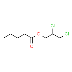 ChemSpider 2D Image | 2,3-Dichloropropyl valerate | C8H14Cl2O2