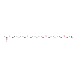 ChemSpider 2D Image | 3,6,9,12,15,18-Hexaoxahenicos-20-en-1-yl acetate | C17H32O8