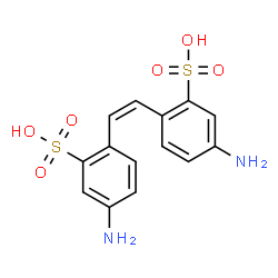 ChemSpider 2D Image | (Z)-Amsonic acid | C14H14N2O6S2