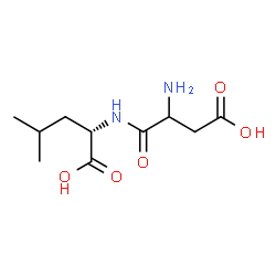 ChemSpider 2D Image | alpha-Aspartyl-L-leucine | C10H18N2O5
