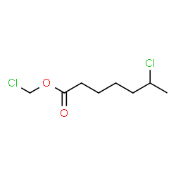 ChemSpider 2D Image | Chloromethyl 6-chloroheptanoate | C8H14Cl2O2