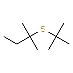 ChemSpider 2D Image | 2,2,4,4-tetramethyl-3-thiahexane | C9H20S