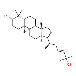 ChemSpider 2D Image | cycloart-23-ene-3beta,25-diol | C30H50O2