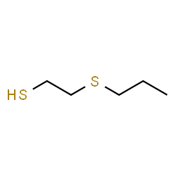 ChemSpider 2D Image | 2-(Propylsulfanyl)ethanethiol | C5H12S2