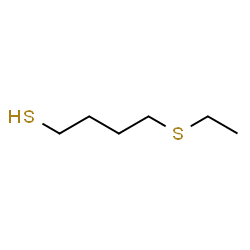 ChemSpider 2D Image | 4-(Ethylsulfanyl)-1-butanethiol | C6H14S2