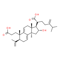 ChemSpider 2D Image | poricoic acid A | C31H46O5