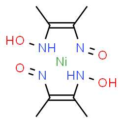 ChemSpider 2D Image | (2Z)-N-Hydroxy-3-nitroso-2-buten-2-amine - nickel (2:1) | C8H16N4NiO4