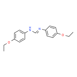 ChemSpider 2D Image | N,N'-Bis(4-ethoxyphenyl)imidoformamide | C17H20N2O2