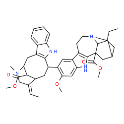 ChemSpider 2D Image | Methyl 13-methoxy-12-[(19E)-17-methoxy-17-oxovobasan-3-yl]ibogamine-18-carboxylate | C43H52N4O5