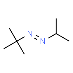 ChemSpider 2D Image | (E)-1-Isopropyl-2-(2-methyl-2-propanyl)diazene | C7H16N2