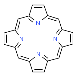 ChemSpider 2D Image | Porphine | C20H12N4