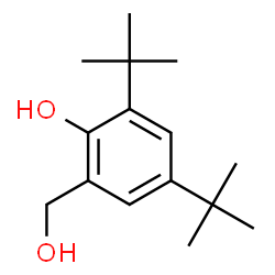 ChemSpider 2D Image | 2,4-Di-tert-butyl-6-(hydroxymethyl)phenol | C15H24O2