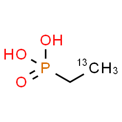 ChemSpider 2D Image | (2-~13~C)Ethylphosphonic acid | C13CH7O3P