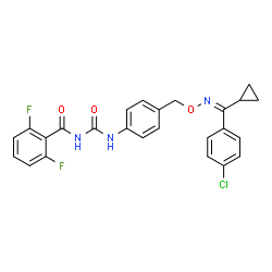 ChemSpider 2D Image | Flucycloxuron | C25H20ClF2N3O3