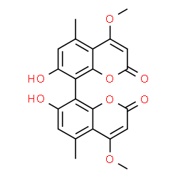 ChemSpider 2D Image | Orlandin | C22H18O8