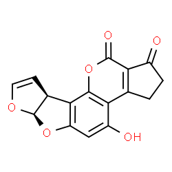 ChemSpider 2D Image | Aflatoxin P1 | C16H10O6