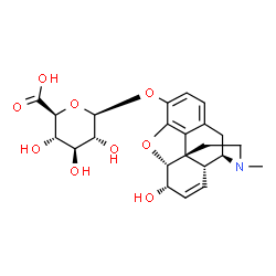 ChemSpider 2D Image | Morphine-3-glucuronide | C23H27NO9