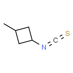 ChemSpider 2D Image | 1-Isothiocyanato-3-methylcyclobutane | C6H9NS