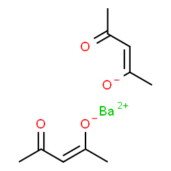 ChemSpider 2D Image | Barium acetylacetonate | C10H14BaO4