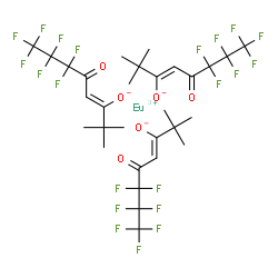 ChemSpider 2D Image | EuFOD | C30H30EuF21O6