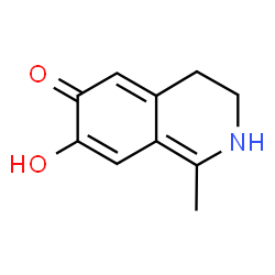 ChemSpider 2D Image | 7-Hydroxy-1-methyl-3,4-dihydro-6(2H)-isoquinolinone | C10H11NO2