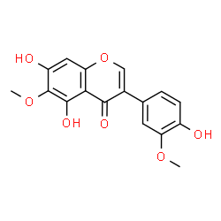 ChemSpider 2D Image | Iristectorigenin B | C17H14O7
