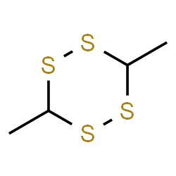 ChemSpider 2D Image | 3,6-Dimethyl-1,2,4,5-tetrathiane | C4H8S4