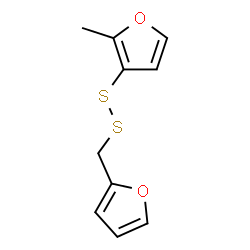 ChemSpider 2D Image | 3-(Furfuryldithio)-2-ethylfuran | C10H10O2S2
