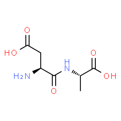 ChemSpider 2D Image | Asp-Ala | C7H12N2O5