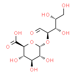 ChemSpider 2D Image | 2-O-alpha-D-Glucopyranuronosyl-D-xylose | C11H18O11