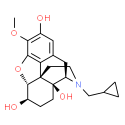 ChemSpider 2D Image | 2-hydroxy-3-methoxy-6?-naltrexol | C21H27NO5
