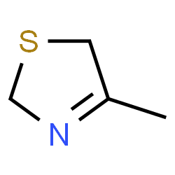 ChemSpider 2D Image | 4-Methyl-2,5-dihydrothiazole | C4H7NS