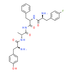 ChemSpider 2D Image | frakefamide | C30H34FN5O5