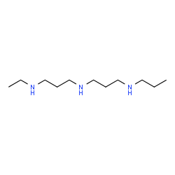 ChemSpider 2D Image | N-ETHYL-N-[3-(PROPYLAMINO)PROPYL]PROPANE-1,3-DIAMINE | C11H27N3