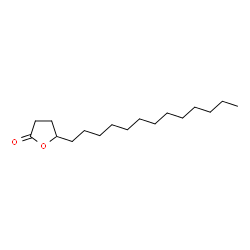 ChemSpider 2D Image | 5-Tridecyldihydro-2(3H)-furanone | C17H32O2