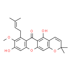 ChemSpider 2D Image | xanthone i | C24H24O6