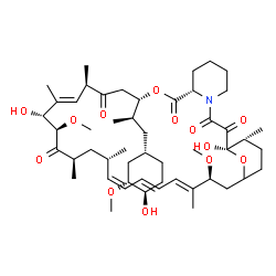 ChemSpider 2D Image | (1R,9S,12S,15R,16E,18R,19R,21R,23S,24Z,26E,28E,30S,35R)-1,18-Dihydroxy-12-{(2R)-1-[(1S,3R,4R)-4-hydroxy-3-methoxycyclohexyl]-2-propanyl}-19,30-dimethoxy-15,17,21,23,29,35-hexamethyl-11,36-dioxa-4-azat
ricyclo[30.3.1.0~4,9~]hexatriaconta-16,24,26,28-tetraene-2,3,10,14,20-pentone | C51H79NO13